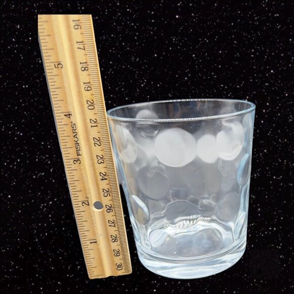 Pasabahce Art Of Glass Turkey Crystal Clear Set Of 6 Old Fashioned Lowball 4”T - Picture 12 of 13